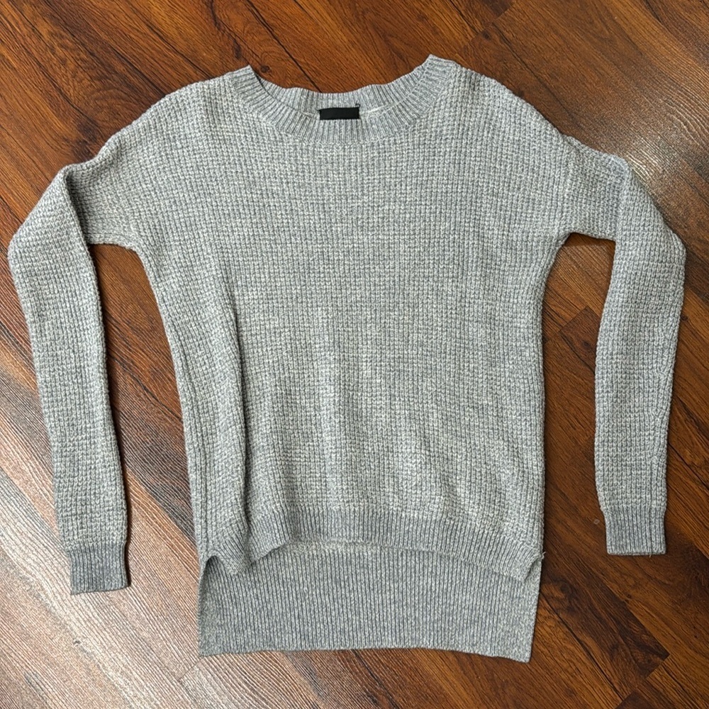 Wilfred Free Gray Merino Wool Sweater Extra Small